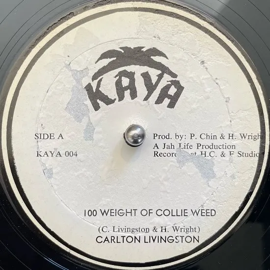 CARLTON LIVINGSTON / 100 WEIGHT OF COLLIE WEED ／ SOUNDMAN CLASH