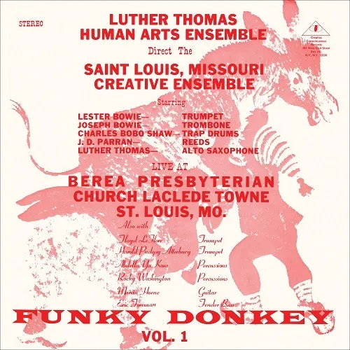 【レコード予約】 LUTHER THOMAS HUMAN ARTS ENSEMBLE / FUNKY DONKEY VOL.1