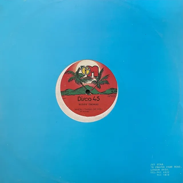 RUDDY THOMAS ／ JOE GIBBS & THE PROFESSIONALS / WHEN I THINK OF YOU ／ SUMMERS GIRL