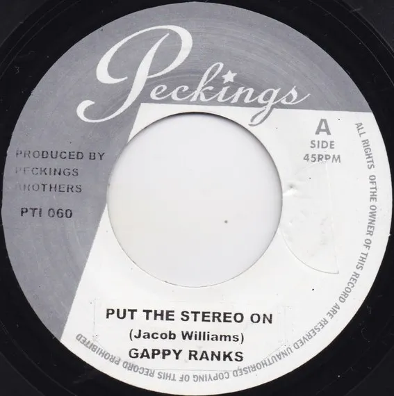 GAPPY RANKS / PUT THE STEREO ONΥʥ쥳ɥ㥱å ()