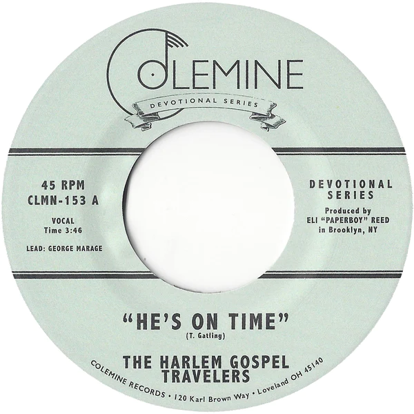 HARLEM GOSPEL TRAVELERS / HE'S ON TIME
