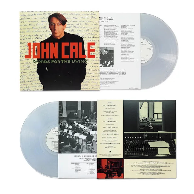 JOHN CALE / WORDS FOR THE DYING (CLEAR VINYL)Υʥ쥳ɥ㥱å ()