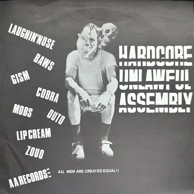 VARIOUS (LAUGHIN' NOSE, GISM) / HARDCORE UNLAWFUL ASSEMBLYΥʥ쥳ɥ㥱å ()