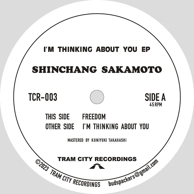 【レコード予約】 SHINCHANG SAKAMOTO / I’Ⅿ THINKING ABOUT YOU EP