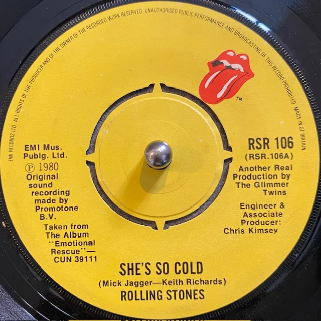ROLLING STONES / SHE'S SO COLD