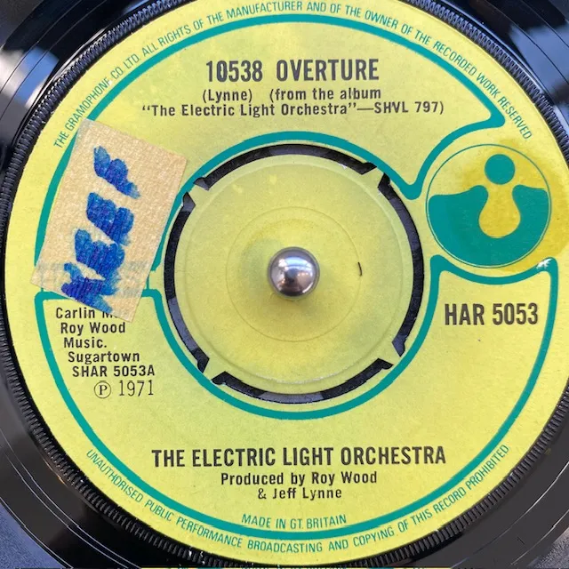 ELECTRIC LIGHT ORCHESTRA / 10538 OVERTURE