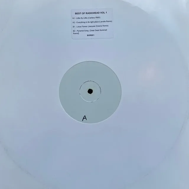 RADIOHEAD / BEST OF RADIOHEAD VOL 1のアナログレコードジャケット (準備中)