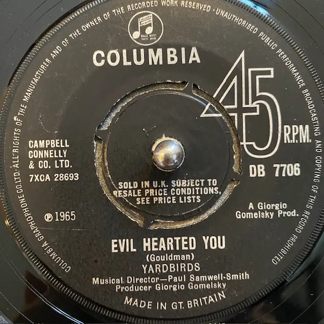 YARDBIRDS / EVIL HEARTED YOUΥʥ쥳ɥ㥱å ()