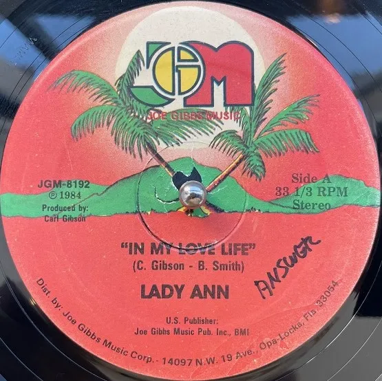 LADY ANN  TOYAN / IN MY LOVE LIFE  SPIN YOUR ROLL