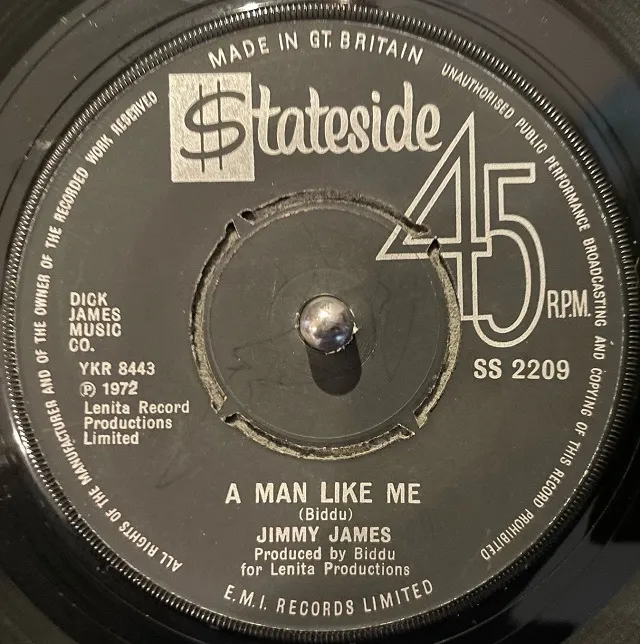 JIMMY JAMES / A MAN LIKE ME  SURVIVAL