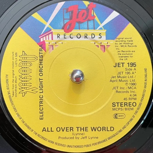 ELECTRIC LIGHT ORCHESTRA / ALL OVER THE WORLD