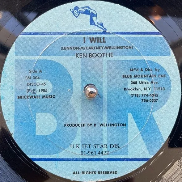 KEN BOOTHE ／ NICODEMUS / I WILL ／ SPRING VALLEY LAKE