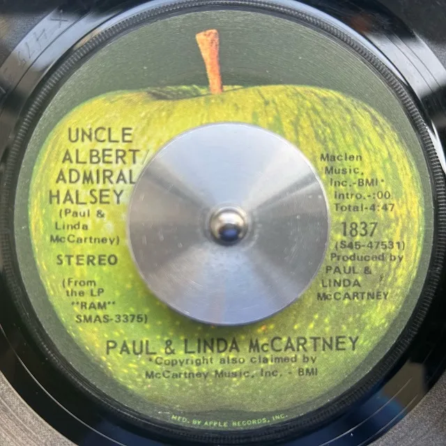 PAUL MCCARTNEY / UNCLE ALBERT / ADMIRAL HALSEY