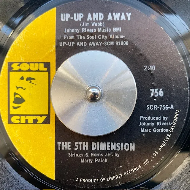 5TH DIMENSION / UP-UP AND AWAY