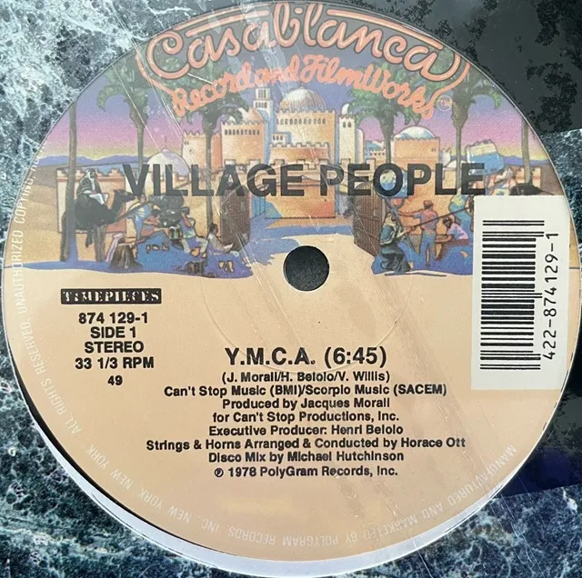 VILLAGE PEOPLE / Y.M.C.A.  MACHO MAN