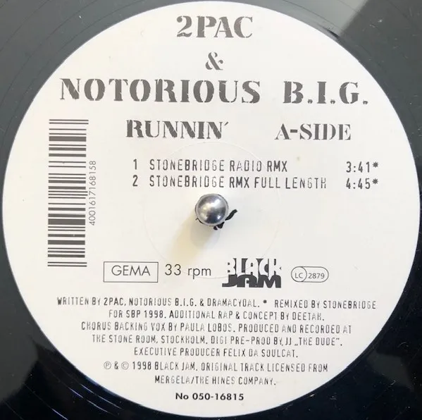 2PAC FEAT. NOTORIOUS B.I.G. / RUNNIN