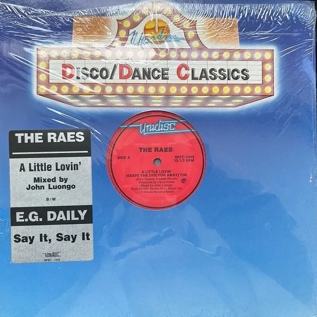 RAES ／ E.G. DAILY / A LITTLE LOVIN' (KEEPS DOCTOR AWAY) / SAY IT, SAY IT