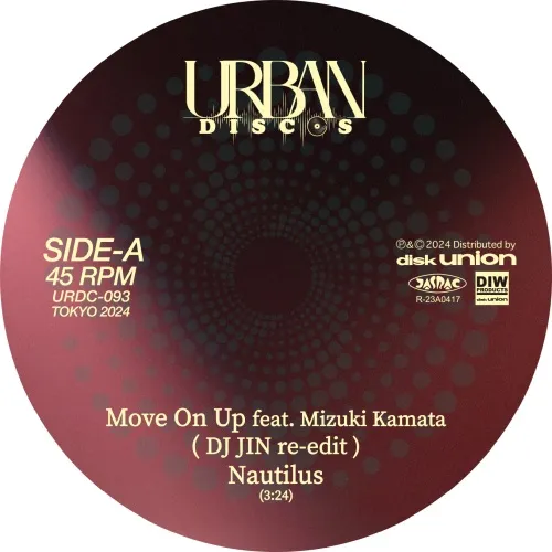 NAUTILUS / MOVE ON UP FEAT. MIZUKI KAMATA (DJ JIN RE-EDIT)Υʥ쥳ɥ㥱å ()