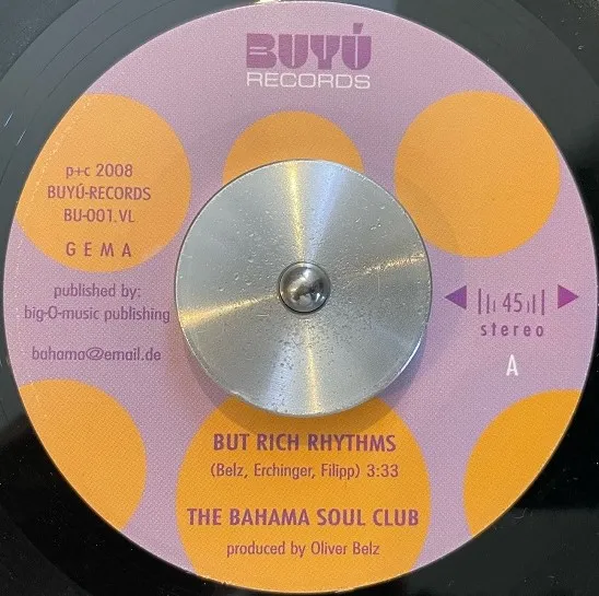 BAHAMA SOUL CLUB / BUT RICH RHYTHMS  NASSAU JAM