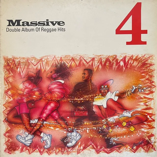VARIOUS (SHABBA RANKS、BEATS INTERNATIONAL) / MASSIVE 4 (DOUBLE ALBUM OF REGGAE HITS)