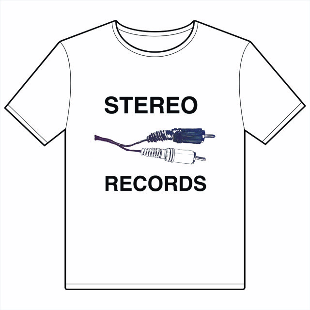 STEREO RECORDS T-SHIRTS WHITE M SIZE (design by RIKI HIDAKA)Υ쥳ɥ㥱åȼ̿