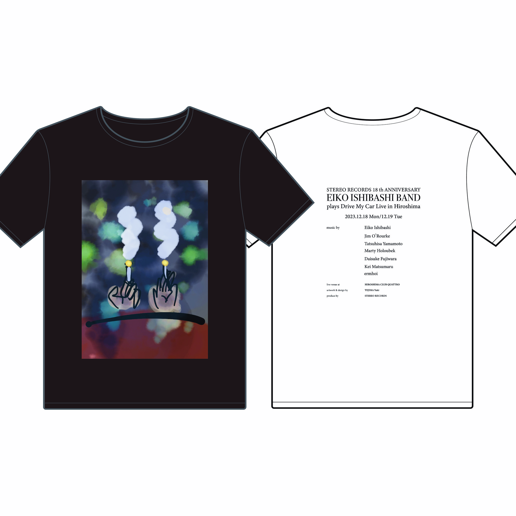 STEREO RECORDS 18th Anniversary T-SHIRTS (BLACK M SIZE)Υʥ쥳ɥ㥱å ()