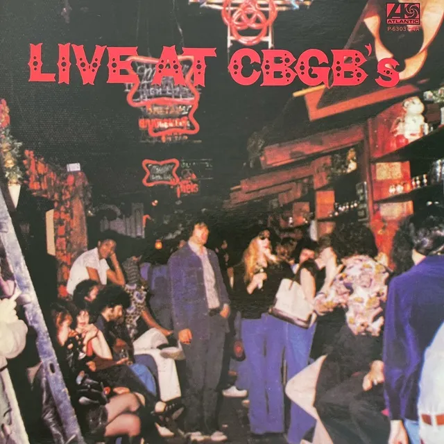VARIOUS (TUFF DARTS、SHIRTS) / LIVE AT CBGB'S THE HOME OF UNDERGROUND