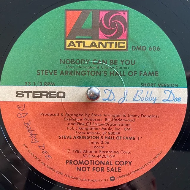 STEVE ARRINGTON'S HALL OF FAME / NOBODY CAN BE YOUΥʥ쥳ɥ㥱å ()