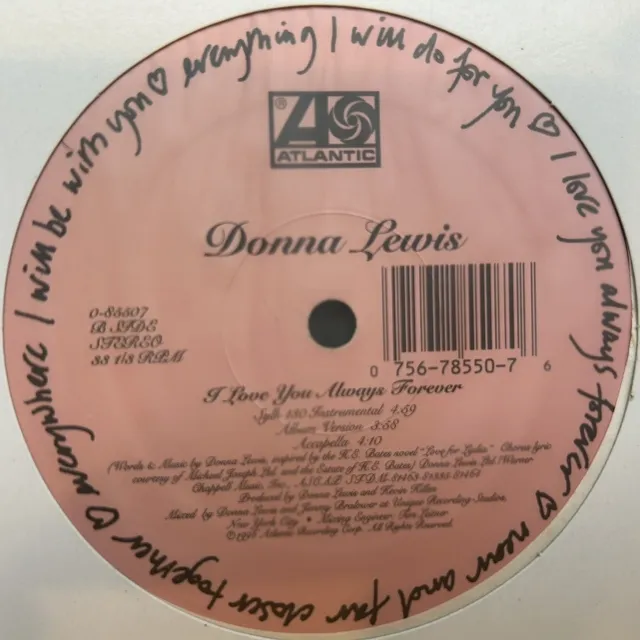 DONNA LEWIS / I LOVE YOU ALWAYS FOREVER