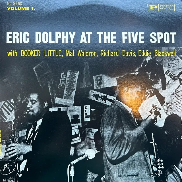 ERIC DOLPHY / AT THE FIVE SPOT, VOLUME I.