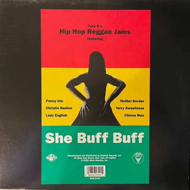 VARIOUS (PENNY IRIE、LADY ENGLISH) / TONY D'S HIP HOP REGGAE JAMS SHE BUFF BUFF 