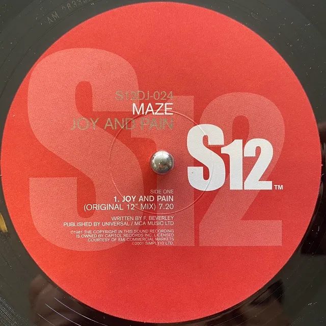 MAZE FEATURING FRANKIE BEVERLY / JOY AND PAIN  TWILIGHT