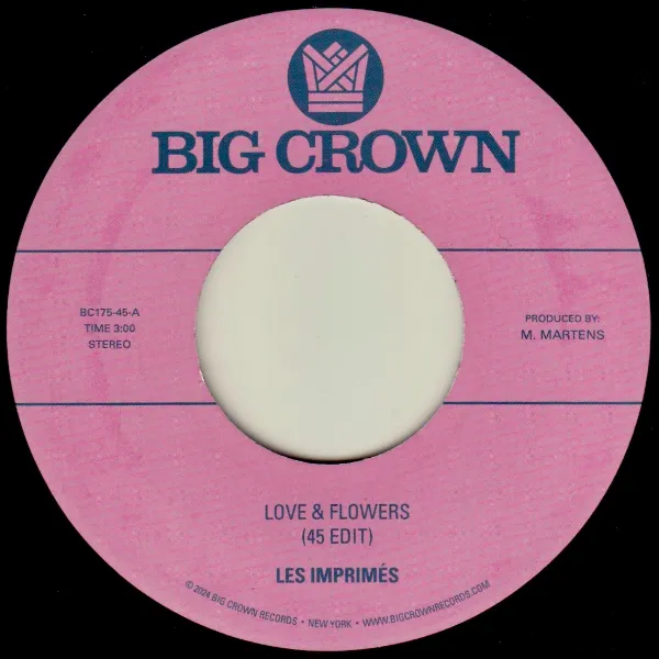 LES IMPRIMES / LOVE & FLOWERS (45 EDIT) 