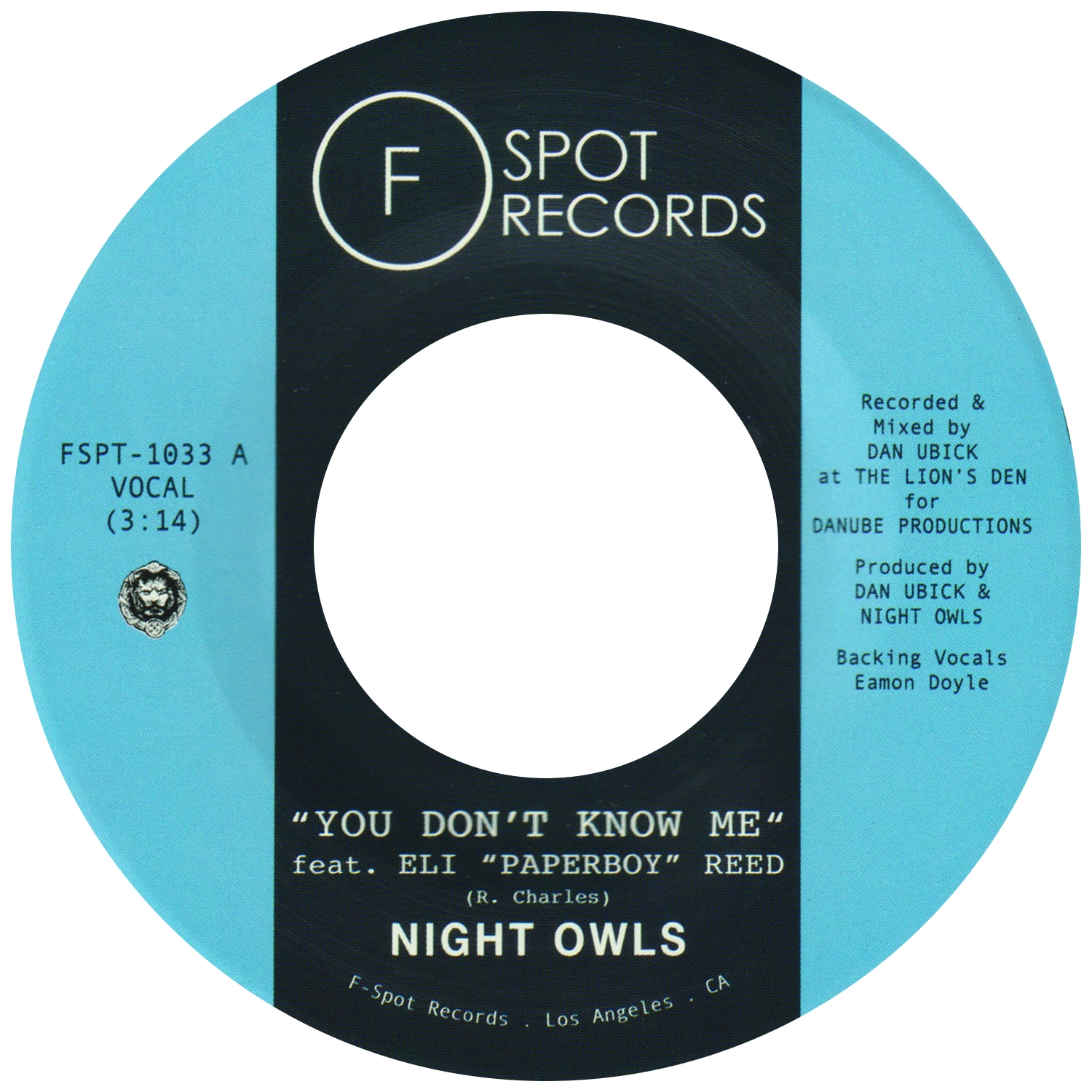 NIGHT OWLS / YOU DON'T KNOW ME (FEAT. ELI PAPERBOY REED)Υʥ쥳ɥ㥱å ()