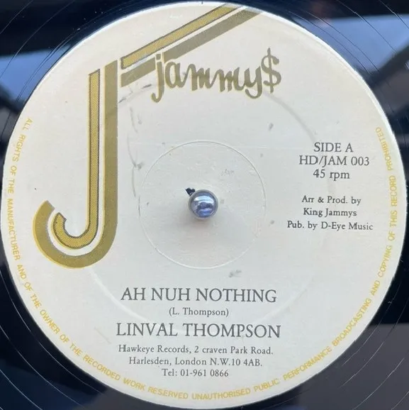LINVAL THOMSON / AH NUH NOTHING
