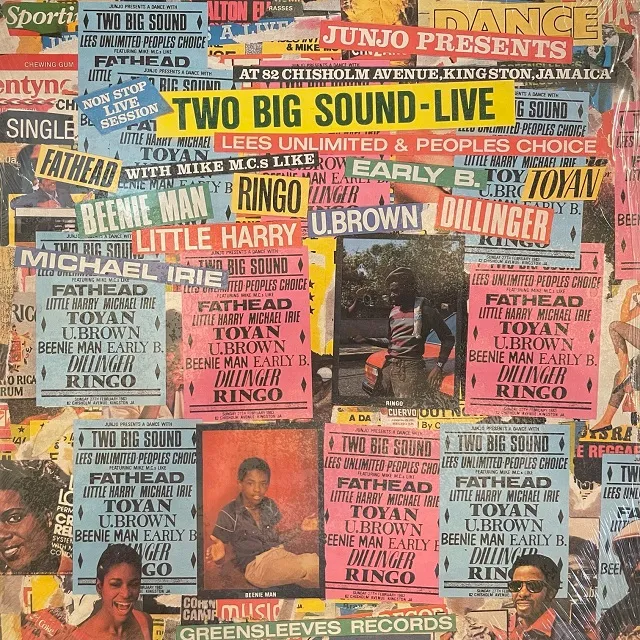 VARIOUS (RINGO、EARLY B) / JUNJO PRESENTS TWO BIG SOUND - LIVE!