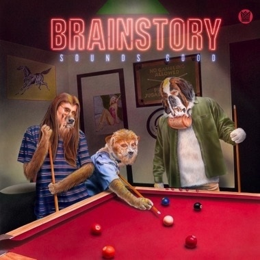 BRAINSTORY / SOUNDS GOOD (/GREEN FELT VINYL)Υʥ쥳ɥ㥱å ()