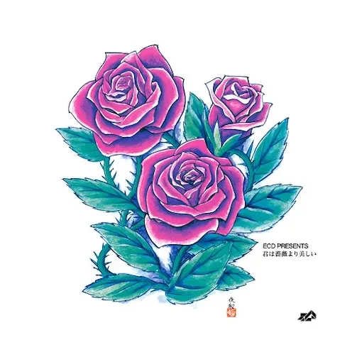 ECD / 君は薔薇より美しい (クリアレッド・ヴァイナル仕様)