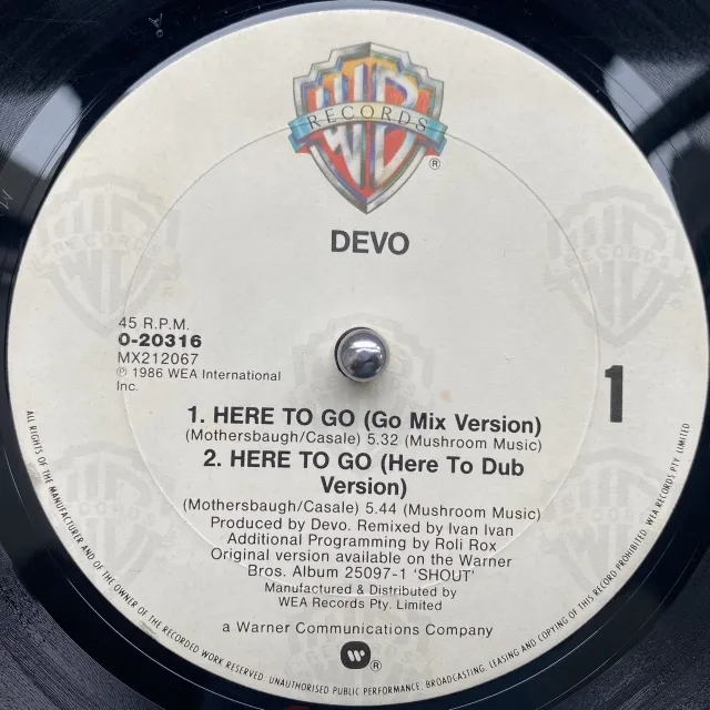 DEVO / HERE TO GOΥʥ쥳ɥ㥱å ()