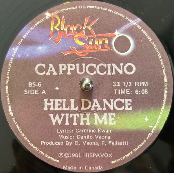CAPPUCCINO / HELL DANCE WITH ME