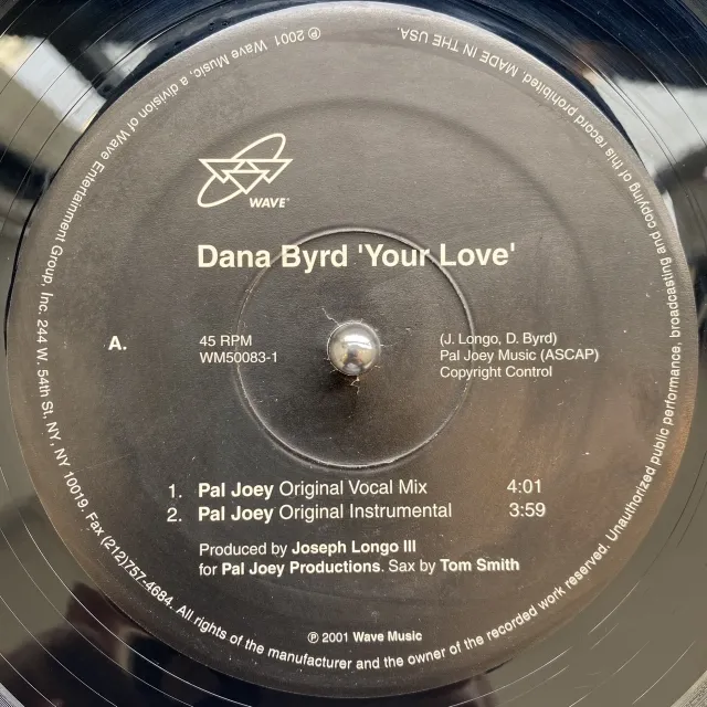 DANA BYRD / YOUR LOVE