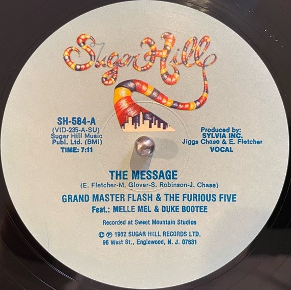 GRANDMASTER FLASH & THE FURIOUS FIVE FEAT. MELLE MEL & DUKE BOOTEE / MESSAGE