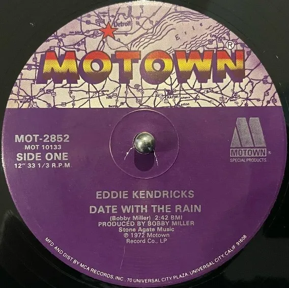 EDDIE KENDRICKS ／ DIANA ROSS / DATE WITH THE RAIN ／ BOSS 