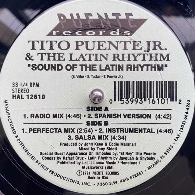 TITO PUENTE JR. & THE LATIN RHYTHM / SOUND OF THE LATIN RHYTHMΥʥ쥳ɥ㥱å ()