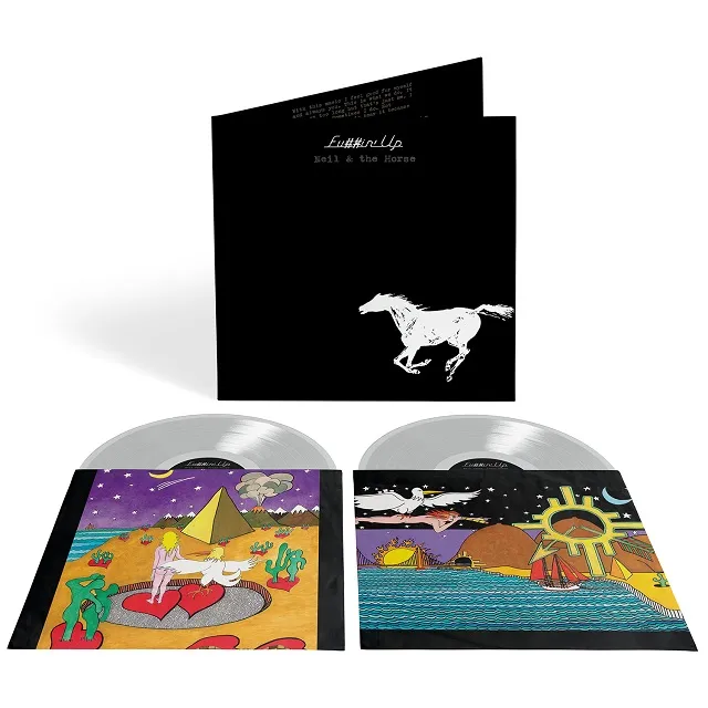 RECORD STORE DAY 2021.6.12 NEIL YOUNG WITH CRAZY HORSE / FU##IN' UP [RSD 2LP CLEAR VINYL]