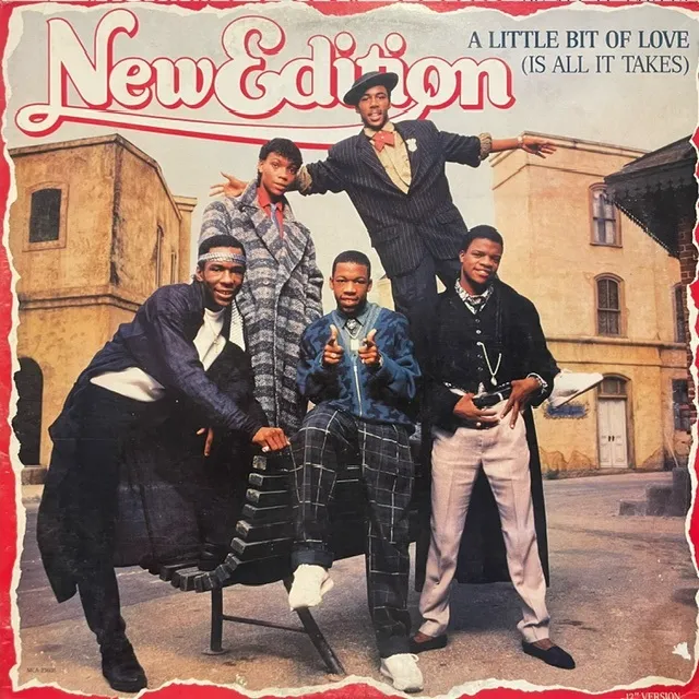 NEW EDITION / A LITTLE BIT OF LOVE (IS ALL IT TAKES)