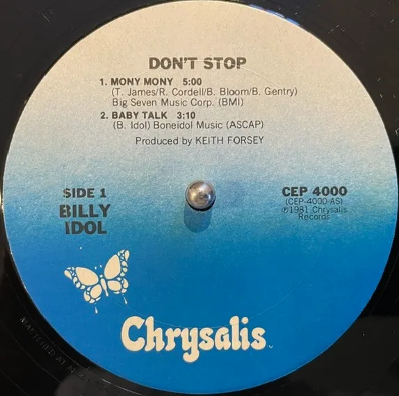 BILLY IDOL / DON'T STOP
