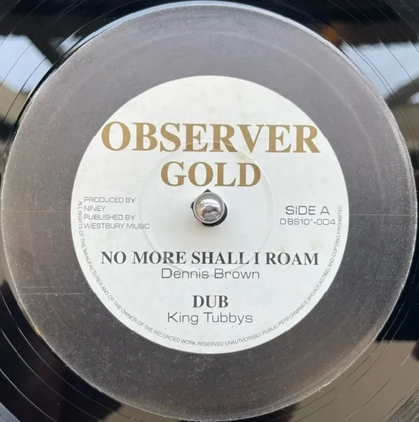 DENNIS BROWN ／ HEPTONES / NO MORE SHALL I ROAM ／ MR DO OVER MAN SONG