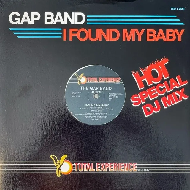 GAP BAND / I FOUND MY BABY (PROMO)