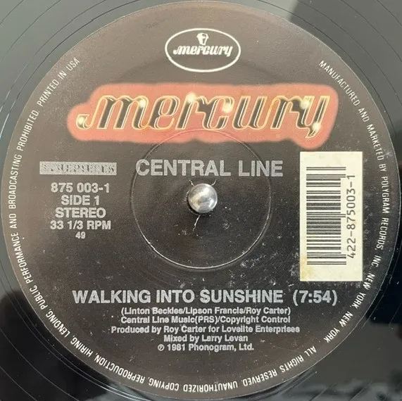 CENTRAL LINE / WALKING INTO SUNSHINE ／ YOU'VE SAID ENOUGH